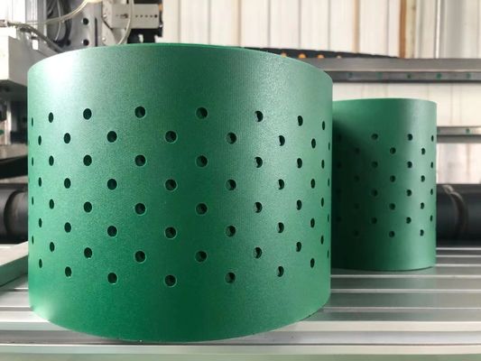 comprare Il nastro trasportatore verde del PVC della benzina a basso rumore liscia lucido online manufacture