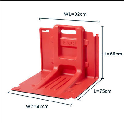 comprare Piastra curva esterna controllo delle alluvioni Baffle Nuovo materiale alluvione Gablewall online manufacture