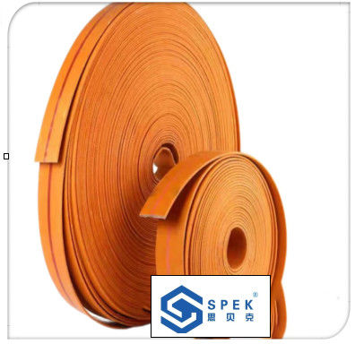 comprare Cintura trasportatrice industriale di tela gialla di colore orange online manufacture