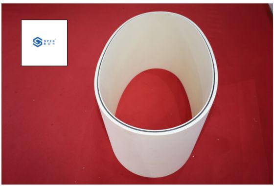 comprare Cinghia di Separazione Senza Fine in Gomma a Forma di Lisca di Pesce, Colore Bianco online manufacture