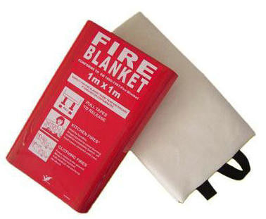 comprare Temperatura resistente di alta qualità della coperta EN-1869 di estinzione di incendio della coperta del fuoco della fibra di vetro di emergenza alta online manufacture
