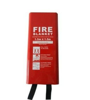 comprare coperta di estinzione di incendio della coperta del fuoco della fibra di vetro di 1.5m*1.5m online manufacture