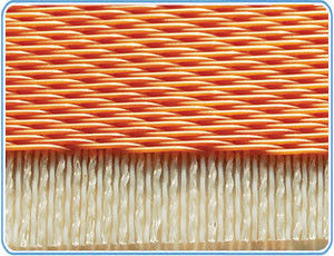 comprare Filtrazione di fanghi deidratazione di cintura trasportatrice in poliestere cintura di filtro a vuoto orizzontale online manufacture
