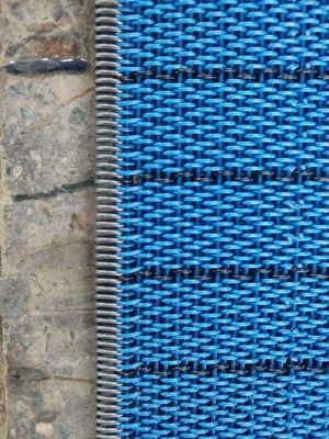 comprare Cinture a maglia di poliestere blu online manufacture