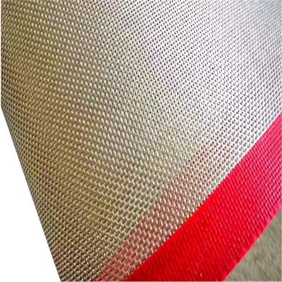 comprare Spessore termoresistente del pizzo PTFE Mesh Conveyor Belt Alkali Free 0.55mm del metallo online manufacture