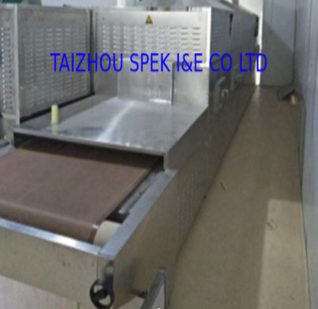 Microwave Drying Sterilization Teflon Conveyor Belt For Wood Furniture