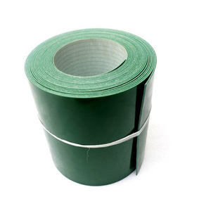 Il piano del nastro trasportatore del PVC rinforza la gonna con una bietta verde 3mm antistatici della bobina di 2mm