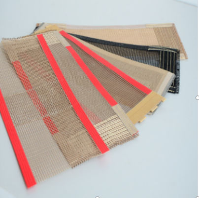Medicina alimenti Long durable High temperature PTFE rivestito con fibra di vetro rete nastro trasportatore