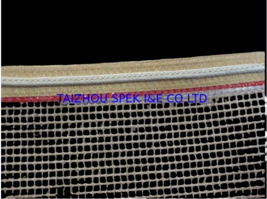 Resistenza chimica pulita facile dei solventi del nastro trasportatore della maglia di rinforzo PTFE del bordo