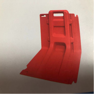 Barriera antinondazione in plastica, dritta, portatile, ABS, materiale UV