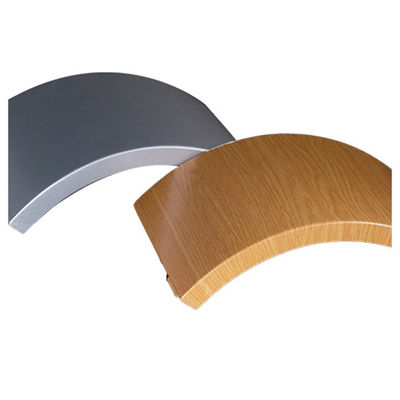 Veneer di alluminio a forma speciale per progetti di decorazione interna ed esterna