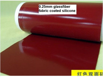 Il doppio parteggia isolamento elettrico del tessuto rivestito di silicone della vetroresina anticorrosivo