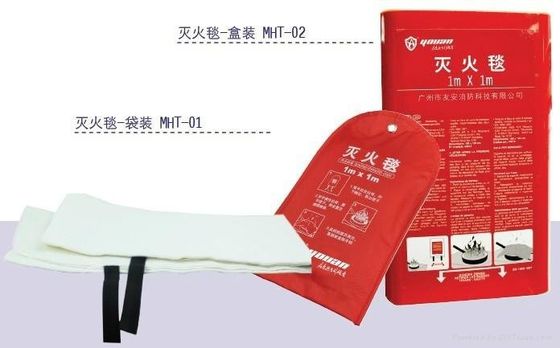 Coperta ignifuga della vetroresina del fuoco della coperta del pacchetto molle termoresistente del PVC