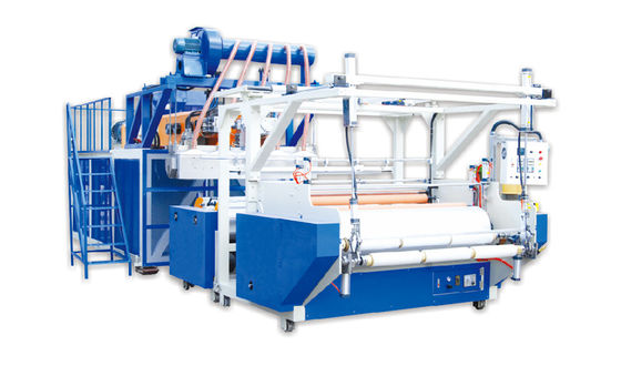 3 strati di allungamento del film della macchina 1500mm del PE di allungamento di produzione cinematografica della macchina di plastica