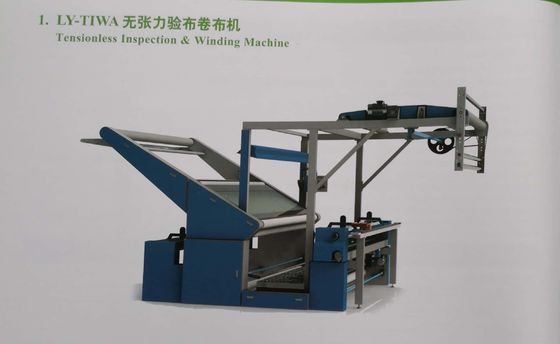 Potere Tensionless della macchina di ispezione del tessuto/bobinatrice 3.4KW del tessuto