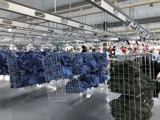 Sistema d'attaccatura su misura dell'indumento di logistica ss dello SpA