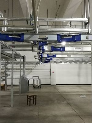 Sistema d'attaccatura dell'indumento intelligente di stoccaggio dell'officina