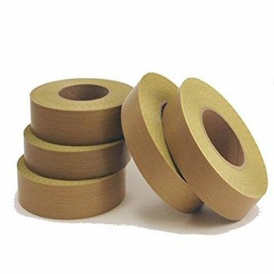 Nastro a risvolto adesivo termoresistente di PTFE con la fodera di rilascio gialla