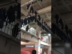 Servizio di stoccaggio intelligente SS Sistema di appesa per capi di abbigliamento Risparmio di spazio