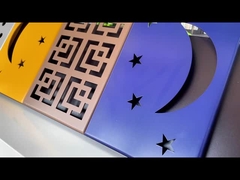 Veneer di alluminio scolpito